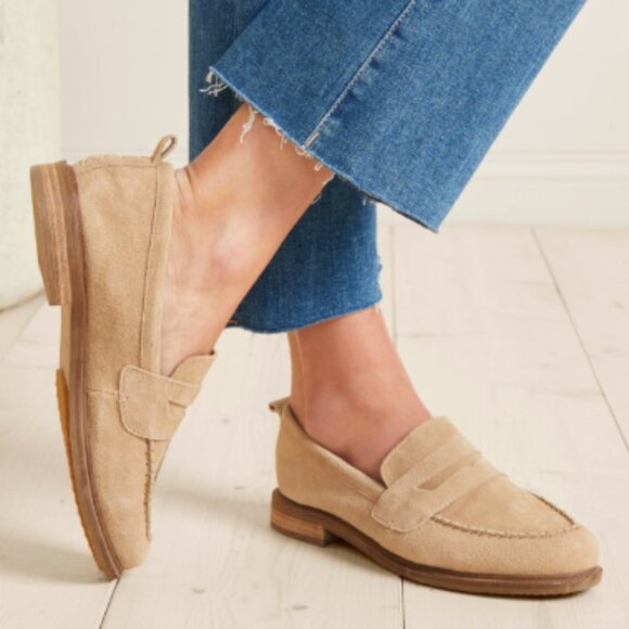 new Kelsi Dagger Brooklyn Lens Leather  Loafers $140 Retail   2510 4M2T - Picture 2 of 6